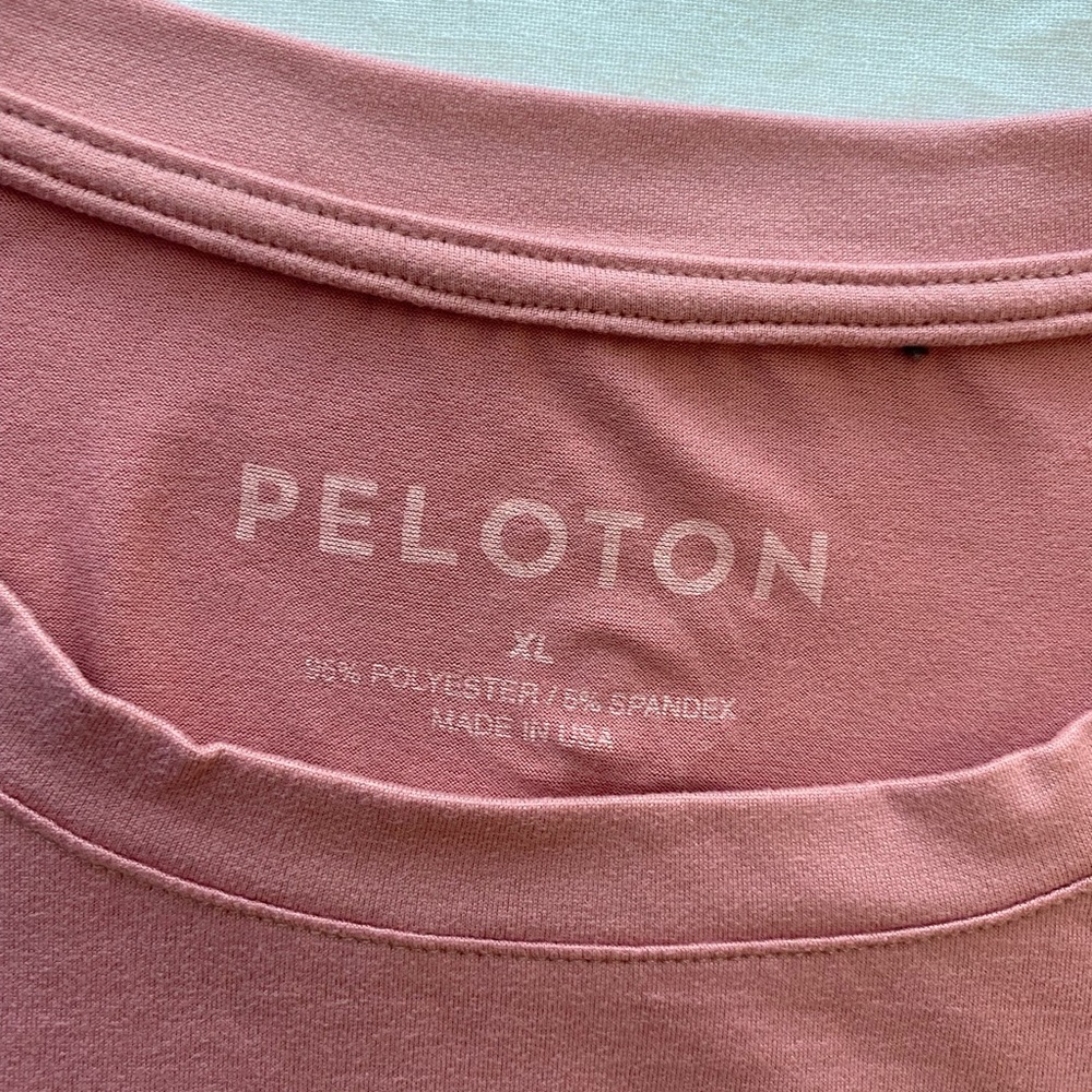 NWOT Peloton Pink Crop Top